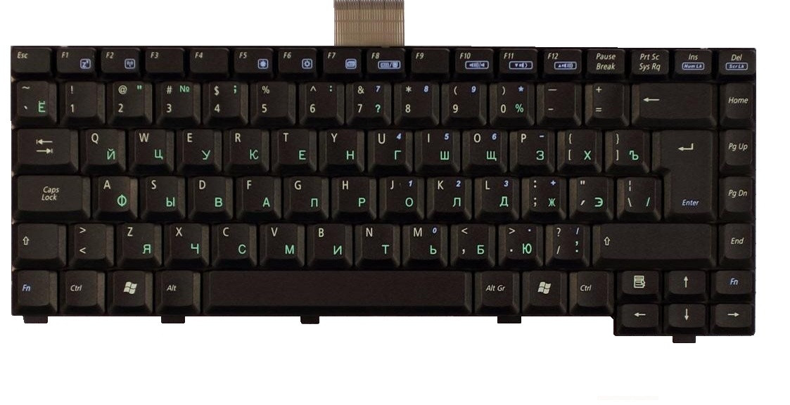 Клавиатура для ноутбука Asus M6N