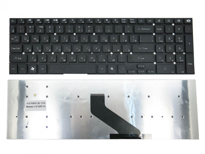 Клавиатура для ноутбука Gateway NV57H50U