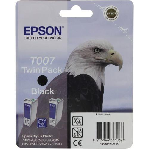 Картридж струйный EPSON T007401 Black - 2 штуки