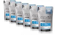 Картридж струйный Epson C13T773240 Cyan - 6 штук