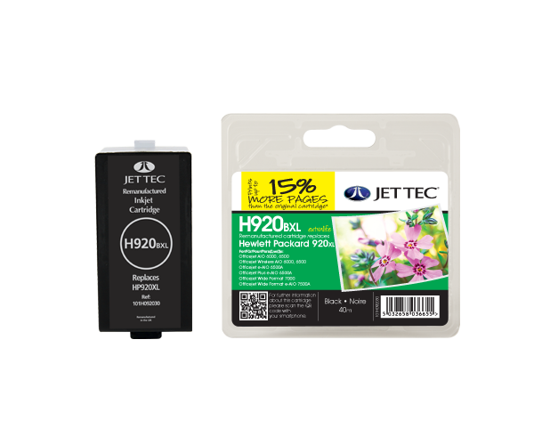 Картридж струйный Jet Tek для HP CD971AE (№920) Black
