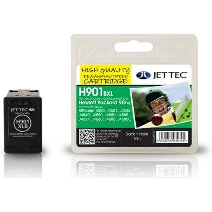 Картридж струйный Jet Tek для HP CC654A (№901XL) Black