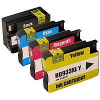 Картридж струйный JET TEK для HP CN056AE (№933XL) Yellow