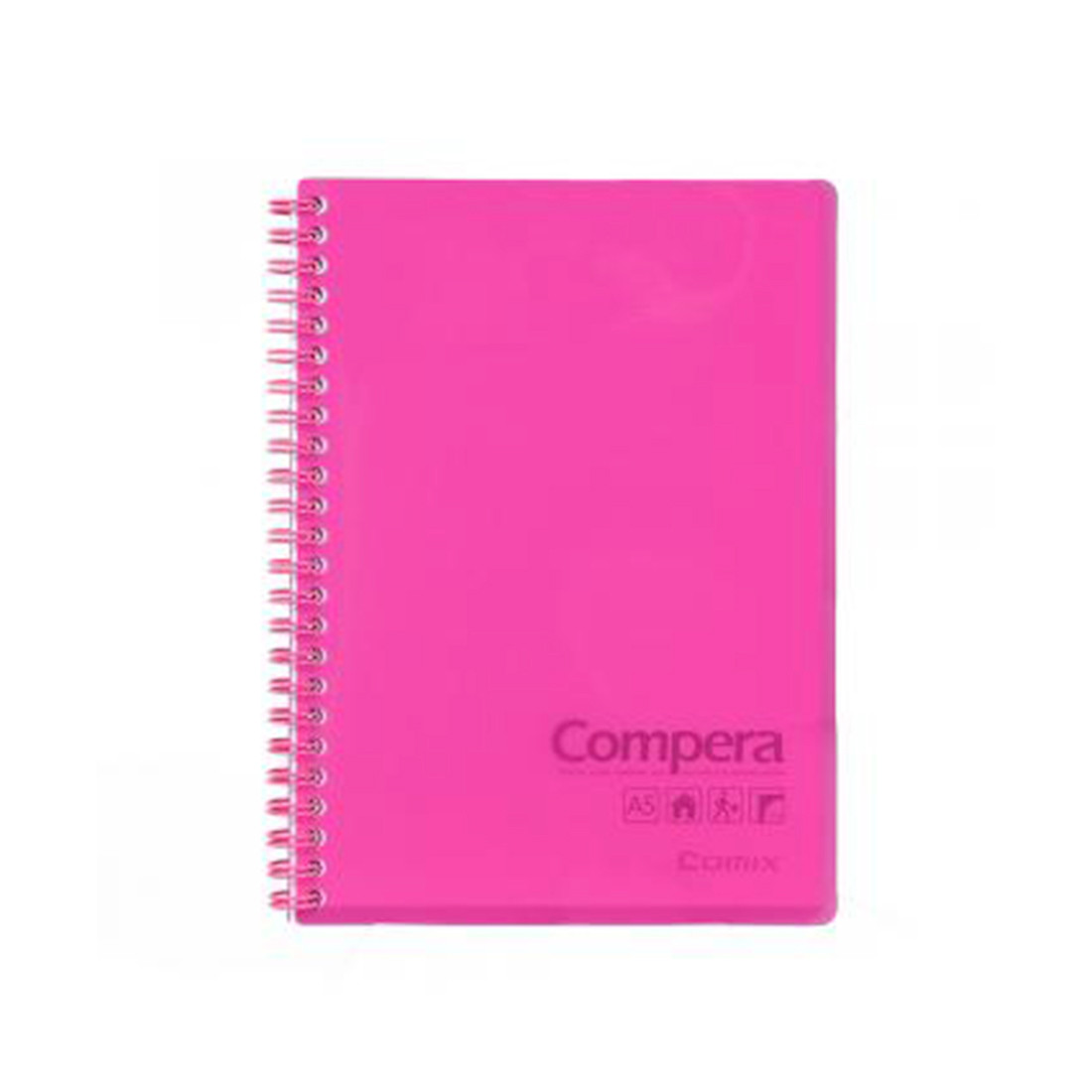 Блокнот А5 Comix CPA5801 (80 л, 148х210 мм, Красный)