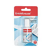 Корректирующая жидкость с кисточкой ErichKrause Extra (20г, 1 шт.)