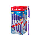 Ручка шариковая ErichKrause R-301 Violet Stick&Grip (Фиолетовый)