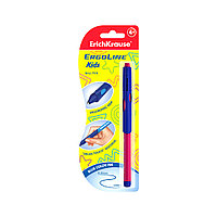 Ручка шариковая ErichKrause ErgoLine® Kids 0.7 Ultra Glide Technology (Синий)