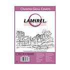 Обложки картонные глянцевые Lamirel LA-78689 Chromolux A4 (Белый, 100шт)