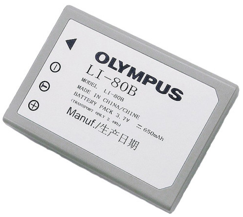 Батарейка (аккумулятор) OLYMPUS LI-80B (650 mAh)