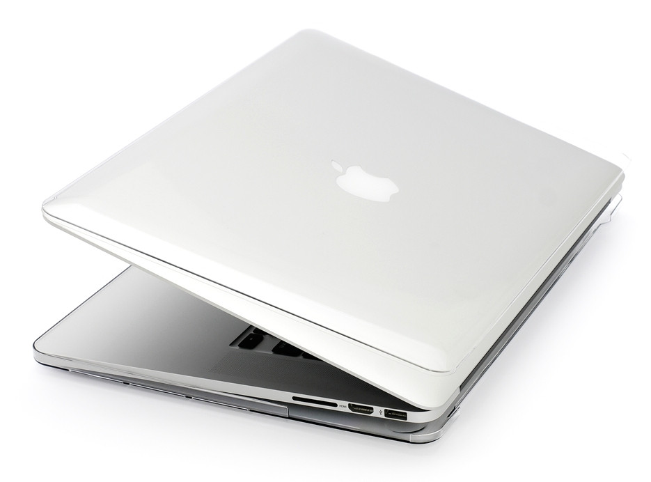 Глянцевый пластиковый чехол для MacBook Pro 13.3'' (прозрачный)