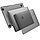 Матовый пластиковый чехол для MacBook Pro 13'' 2017 A1708 (серый), фото 3