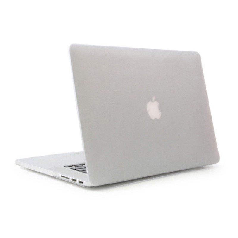 Матовый пластиковый чехол для MacBook Pro 13'' 2017 A1708 (прозрачный)