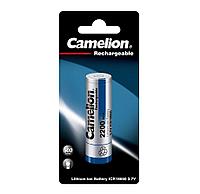 Аккумуляторная батарейка Camelion ICR18650BP1, Lithium, 3,7V, 2200 mAh (1 шт.)