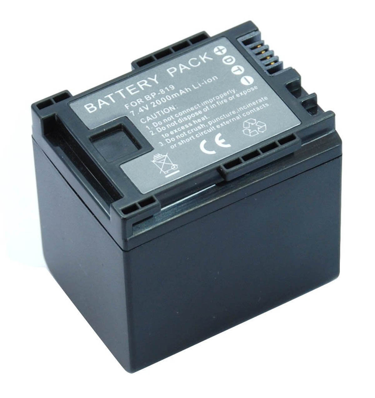 Батарейка (аккумулятор) Canon BP-819 (1780 mAh)