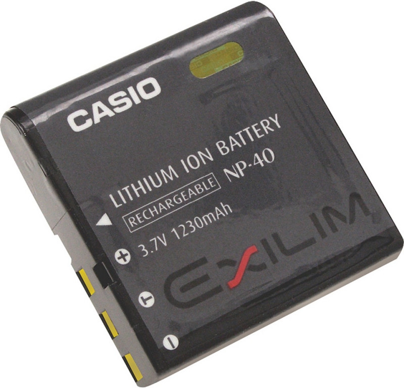 Батарейка (аккумулятор) Casio NP-40 (1300 mAh)