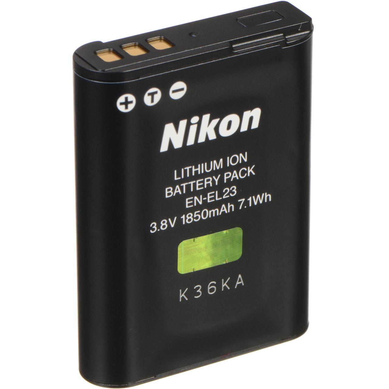 Батарейка (аккумулятор) Nikon en-el23 (1850 mAh)