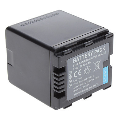 Батарейка (аккумулятор) Panasonic VBN260 (2500 mAh)