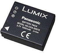 Батарейка (аккумулятор) Panasonic CGA-S007 для Lumix (1000 mAh)