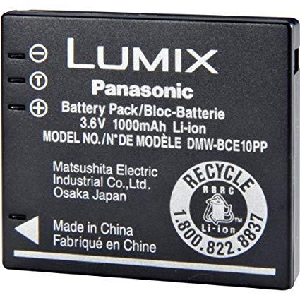 Батарейка (аккумулятор) Panasonic DMW-BCE 10 для Lumix (1000 mAh)