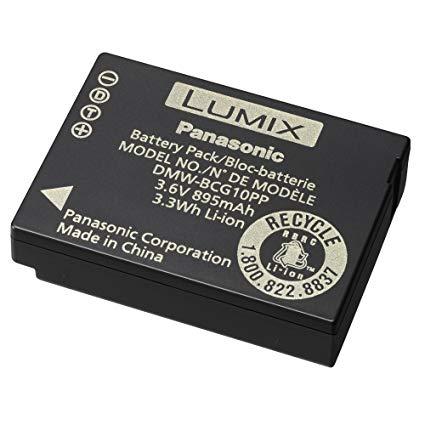 Батарейка (аккумулятор) Panasonic DMW-BCG10 для Lumix (895 mAh)