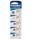 Батарейка Camelion CR1216-BP5 Lithium Battery 3V, 220 mAh (5 шт.)