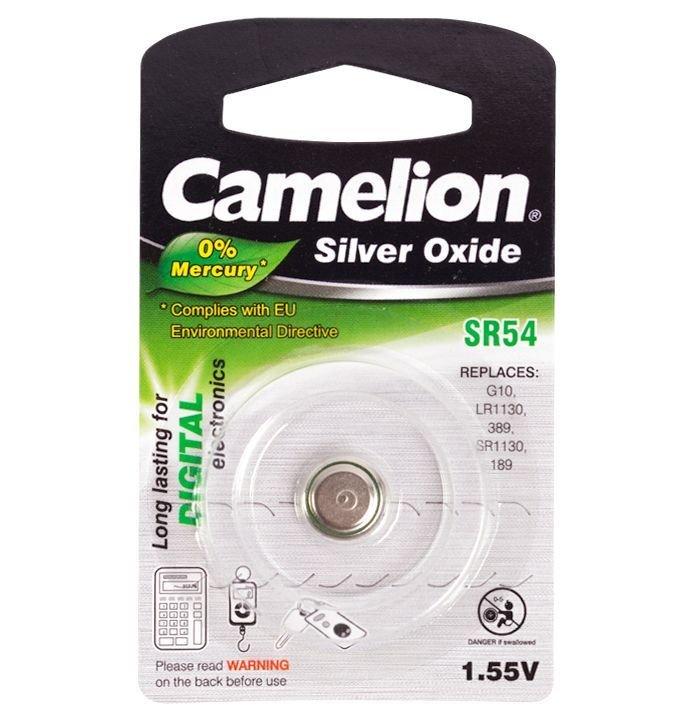 Батарейка Camelion SR54-BP1, 1.55V (1 шт.)