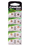 Батарейка Camelion AG11-BP10, Alkaline, 1.5V (10 шт.)