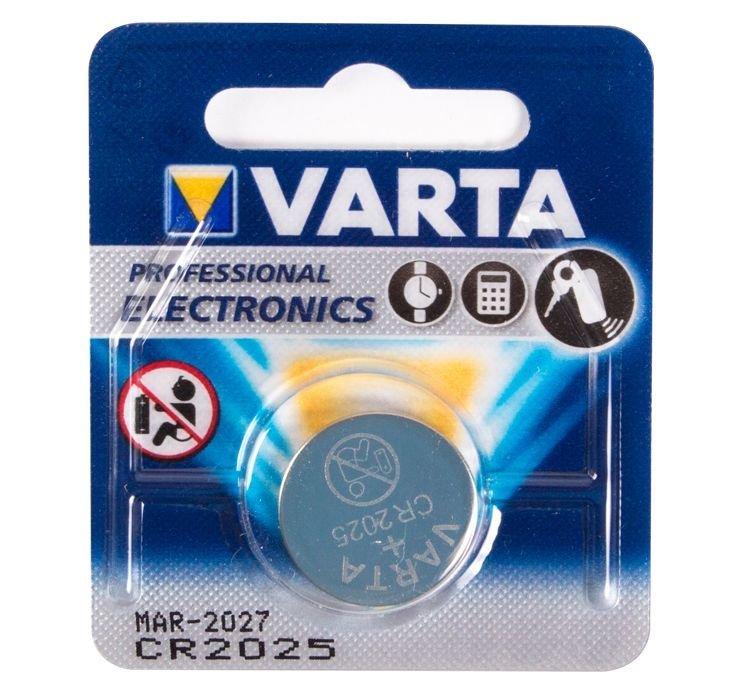 Батарейка Varta CR2025-BP1, Lithium Battery, 3V (1 шт.)