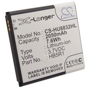 Батарея для HUAWEI Ascend G500D (HB5R1, 2050mAh)