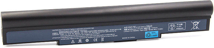 Батарея для ноутбука Acer Aspire 5943G, AS10C5E (14.8V, 4400 mAh)