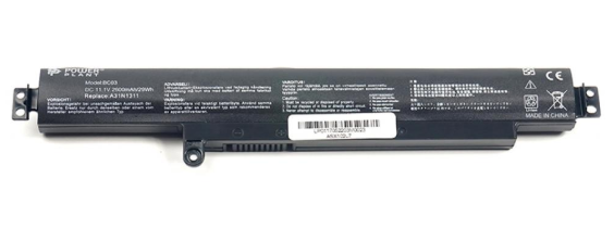 Батарея для ноутбука Asus Vivobook X102ba, A31N1311 (11.25V, 2600 mAh)