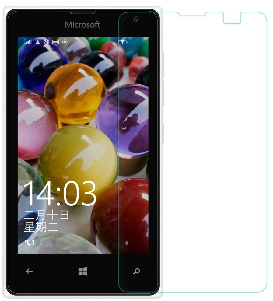 Противоударное защитное стекло Crystal на Nokia Lumia 430