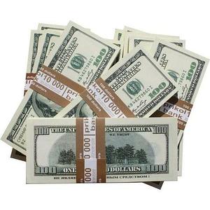 Деньги сувенирные бутафорские «Котлета бабла» (Доллары)