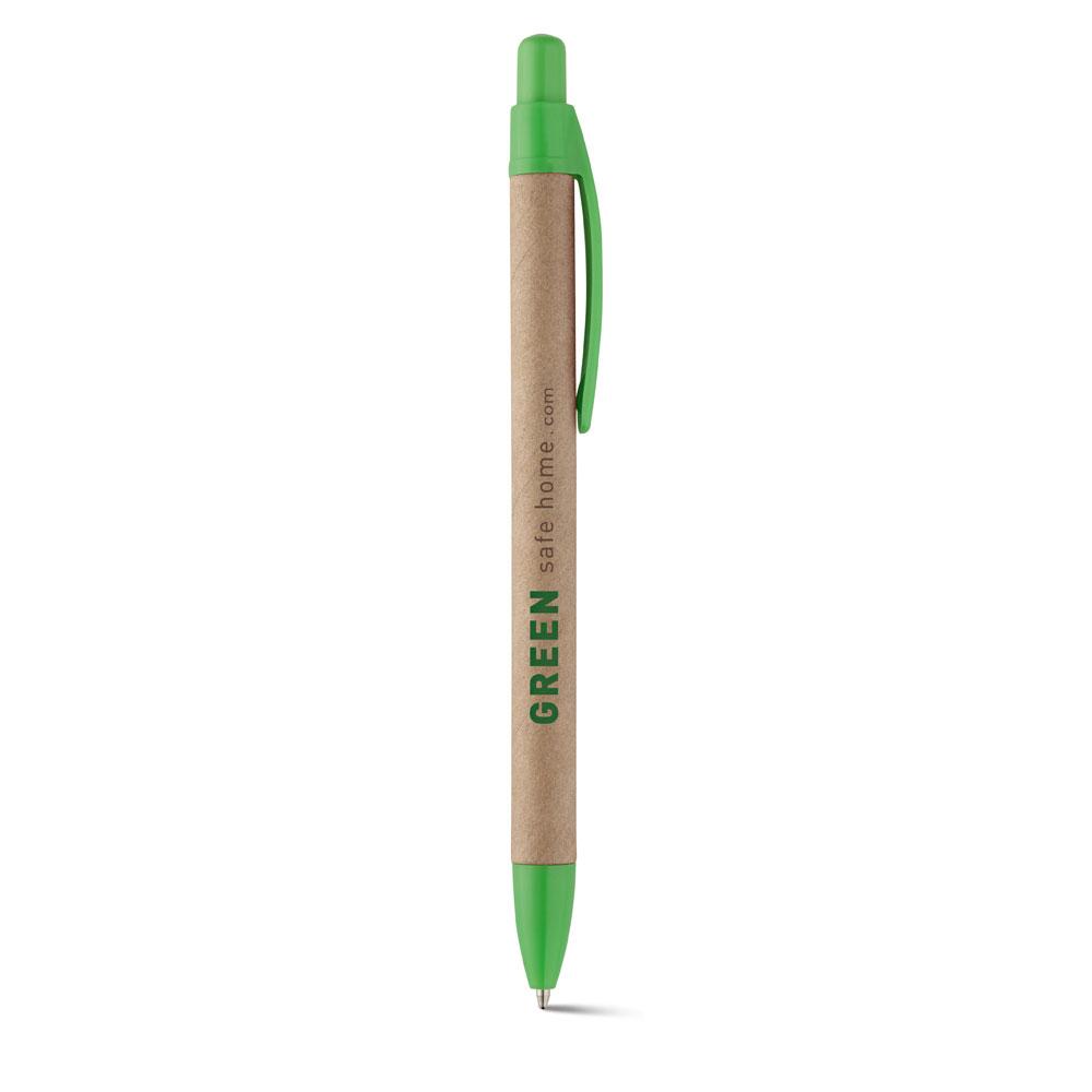 Шариковая ручка из крафт-бумаги, REMI Зеленый - фото 2 - id-p75637845