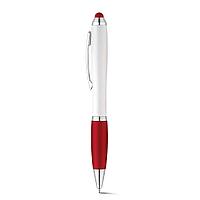 Шариковая ручка с зажимом из металла, SANS Красный