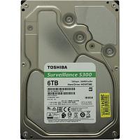 Жёсткий диск для видеонаблюдения Toshiba Surveillance S300 HDD 6TB SATA6Gb/s 7200p (3.5")