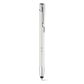 Алюминиевая шариковая ручка, BETA TOUCH Белый