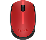 Мышь беспроводная Logitech M171 Wireless (Red)