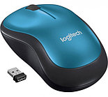 Мышь Logitech Wireless M185 (Blue)