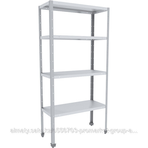 Стеллаж Эконом-0,5 СКК-10/4С4Э-0,5 1000х400х1850 (1870) мм