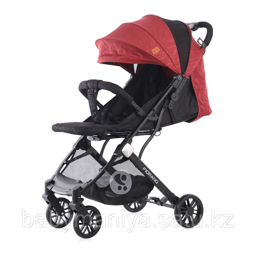 Коляска Lorelli FIORANO Красно-черный / Red&Black 2006