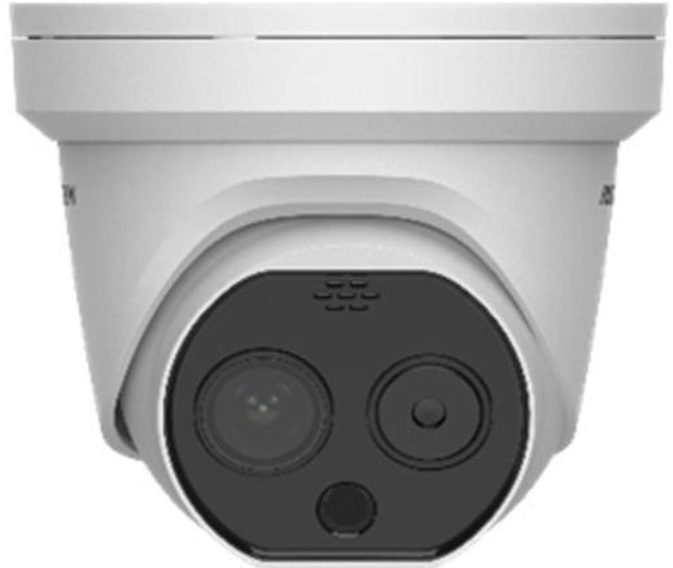 Стационарный тепловизор, купольный DS-2TD1217B- 6/PA Hikvision, фото 1