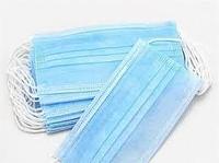 Маски одноразовые без фиксатора носа