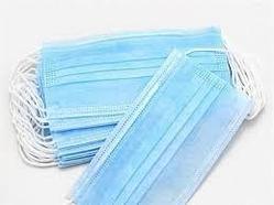 Маски одноразовые с фиксатором носа