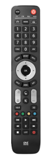 Универсальный пульт управления для телевизоров OneForAll Evolve 4 черный (URC7145) - фото 1 - id-p75652217