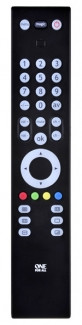 Пульт управления для телевизоров OneForAll Slim line TV черный (URC3910)