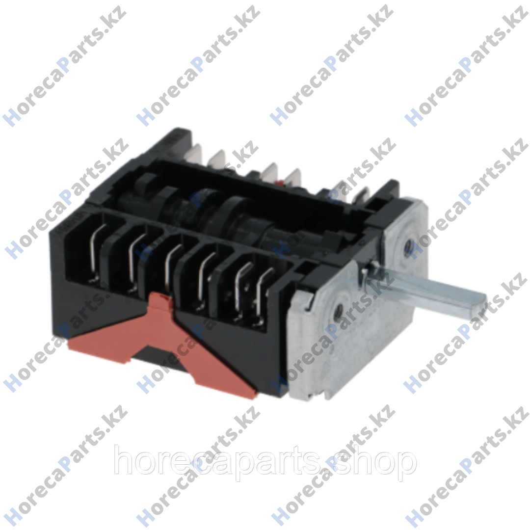 059238 Выключатель кулачковый 7 положений включения 6NO последовательность включения 0-1-2-3-4-5-6 16А