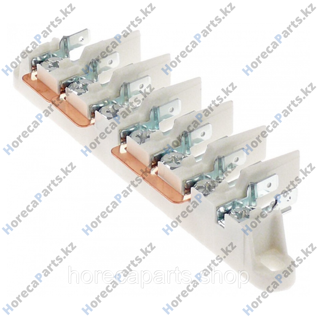 CE212 / 551260 Клемма питания 7-полярн. макс. 40А макс. 450В присоединение M5/плоский штекер 6,3 мм