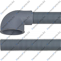 Z200910000 Шланг отводной DN25 Д 1500мм изогнутый  внутри 48мм изогнутый  снаружи 58мм