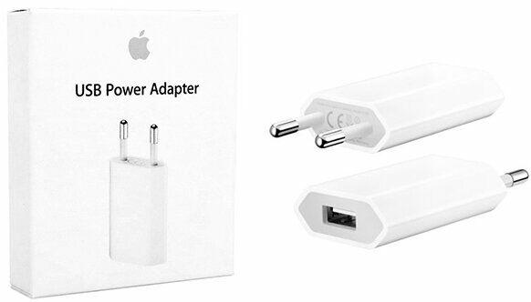 Сетевой адаптер питания Apple USB для Iphone и Ipod 5 Вт